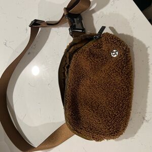 Lululemon Brown Sherpa Belt Bag